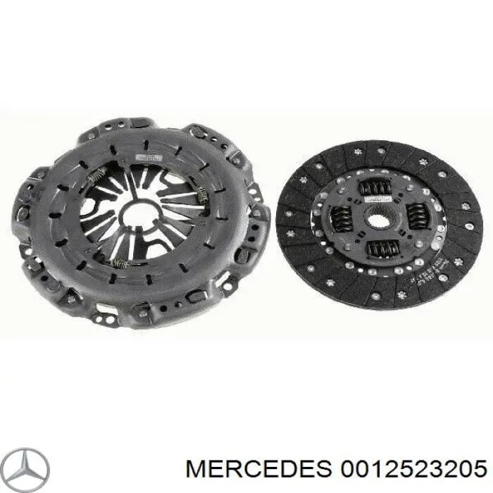 0012523205 Mercedes диск сцепления