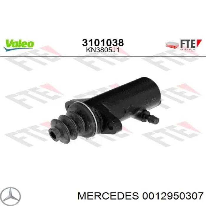 0012950307 Mercedes Рабочий цилиндр