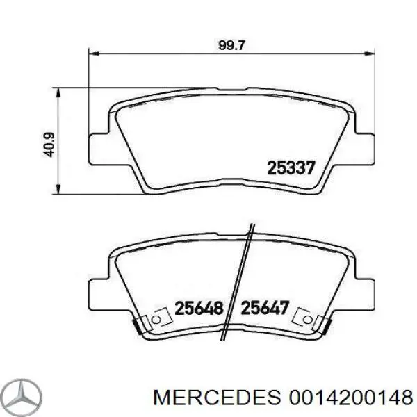 0014200148 Mercedes 