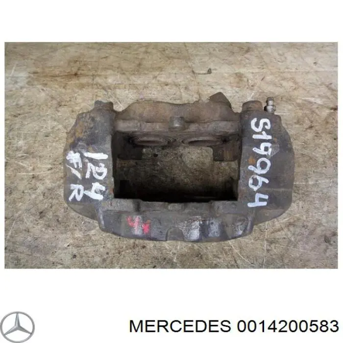 0014200583 Mercedes суппорт тормозной передний правый