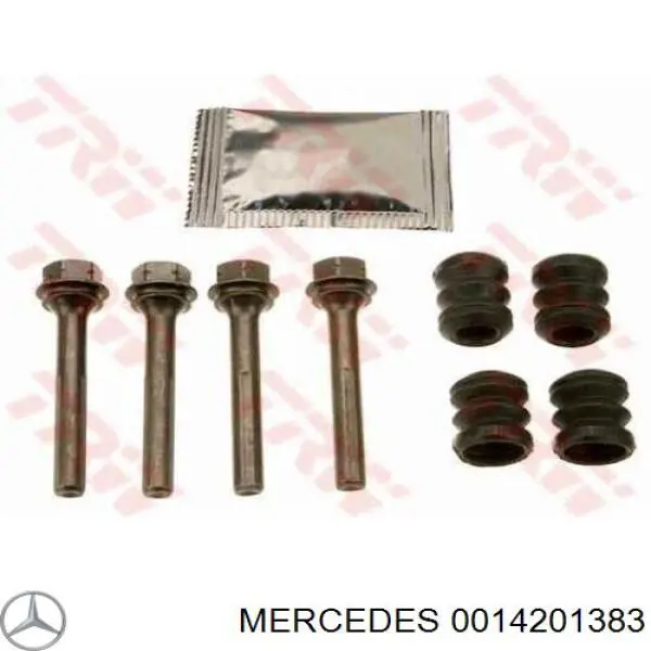 0014201383 Mercedes ремкомплект суппорта тормозного переднего