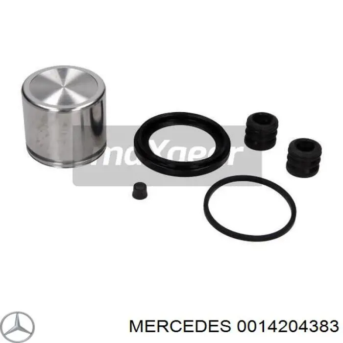0014204383 Mercedes суппорт тормозной передний левый