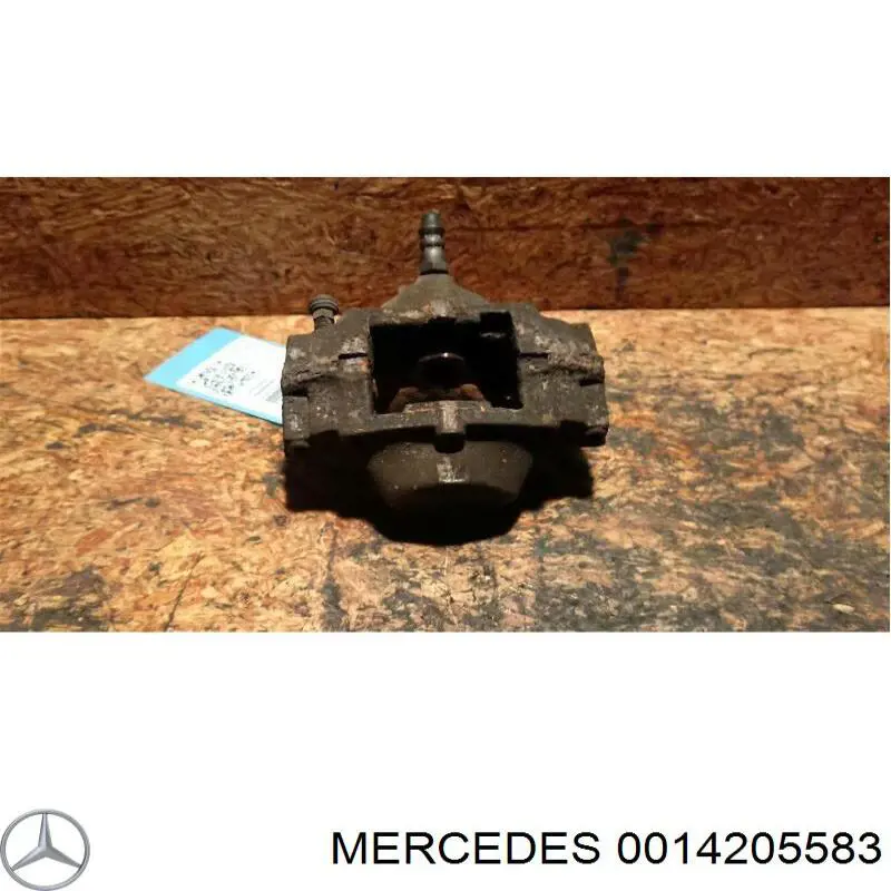 0014205583 Mercedes суппорт тормозной задний левый