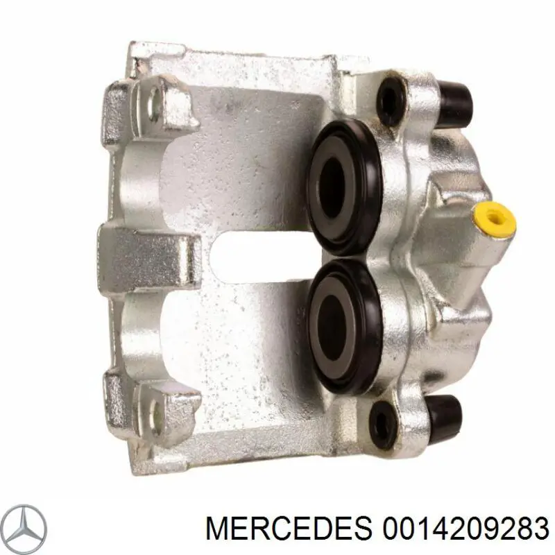 0014209283 Mercedes suporte do freio dianteiro esquerdo