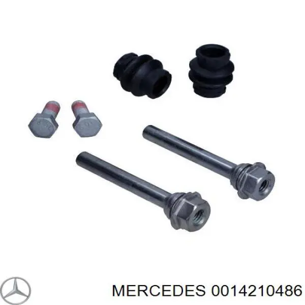 0014210486 Mercedes kit de reparação de suporte do freio dianteiro