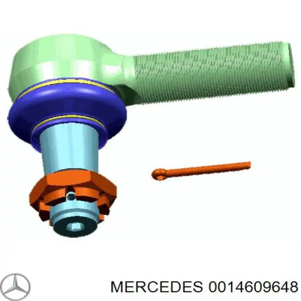 0014609648 Mercedes наконечник поперечной рулевой тяги