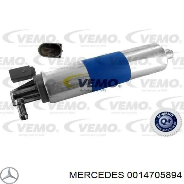 0014705894 Mercedes элемент-турбинка топливного насоса