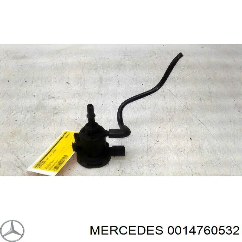 0014760532 Mercedes válvula de regeneração de combustível