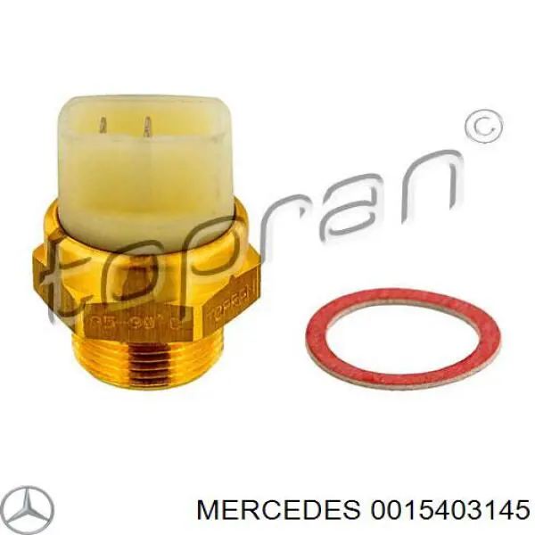 001 540 31 45 Mercedes датчик температуры охлаждающей жидкости (включения вентилятора радиатора)