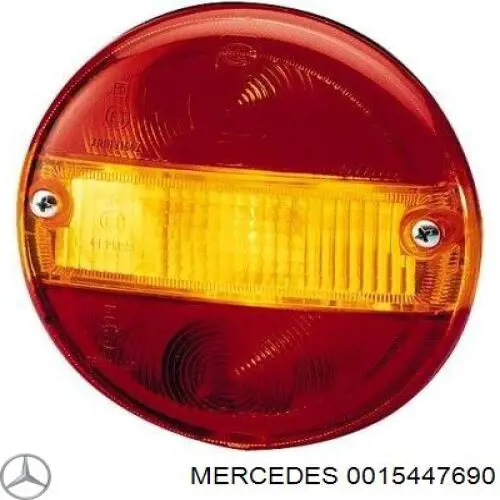 Стекло фонаря заднего MERCEDES 0015447690