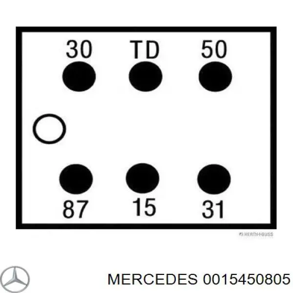A0015450805 Mercedes