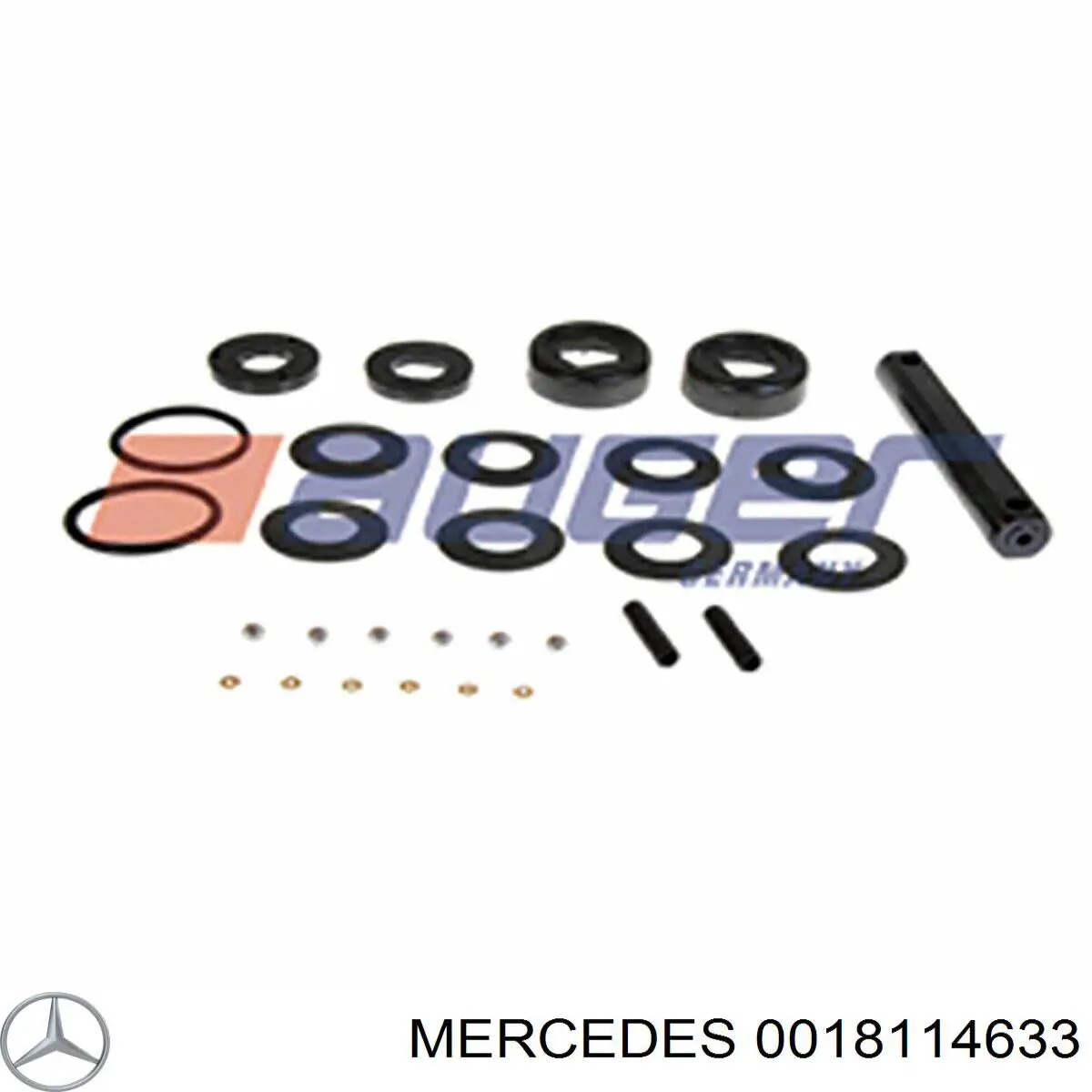 Зеркальный элемент правый Mercedes 0018114633