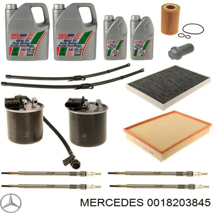  0018203845 Mercedes