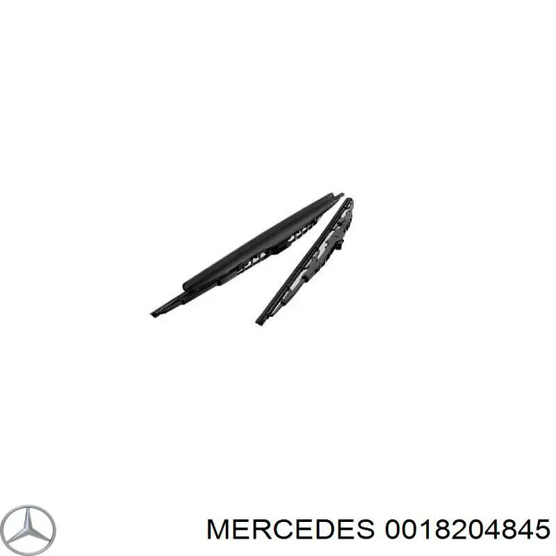 0018204845 Mercedes щетка-дворник лобового стекла водительская