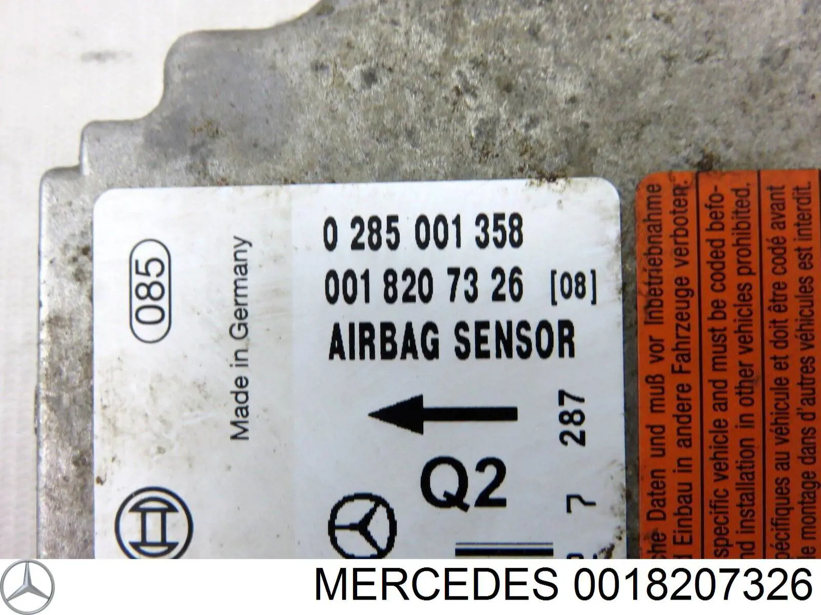  Mercedes A0018207326 цена, от 57.14 USD