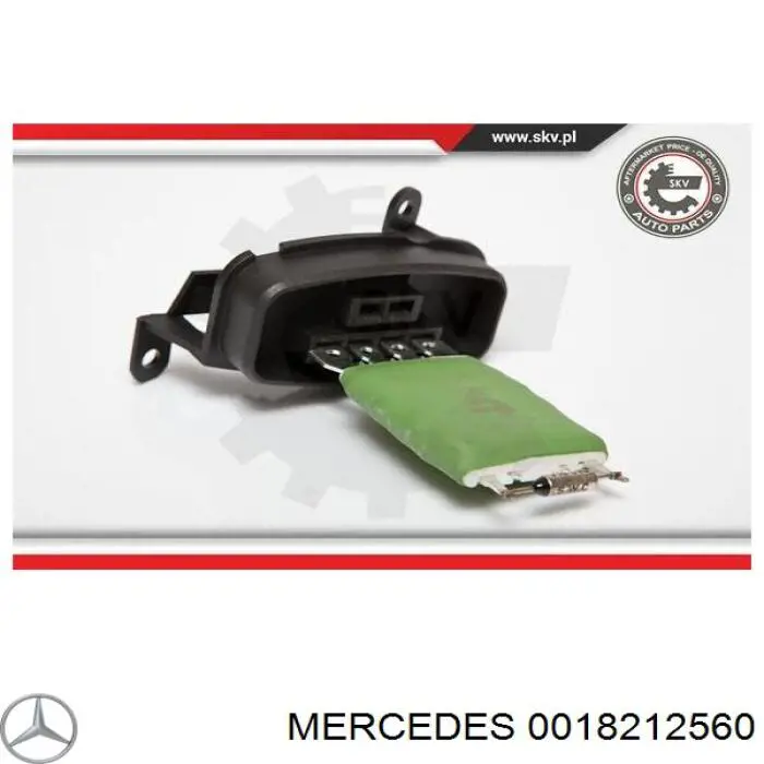 Резистор печки 0018212560 Mercedes