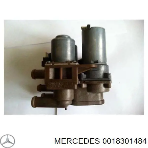Кран системы отопления на Mercedes S (C140)