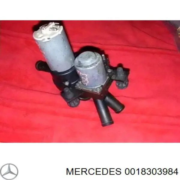 0018303984 Mercedes válvula de forno (de aquecedor)