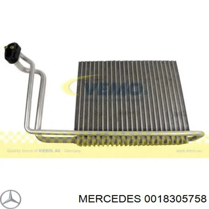 0018305758 Mercedes испаритель кондиционера