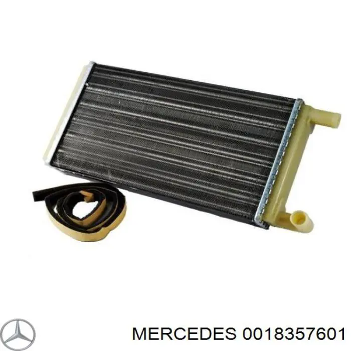 0018357601 Mercedes радиатор печки
