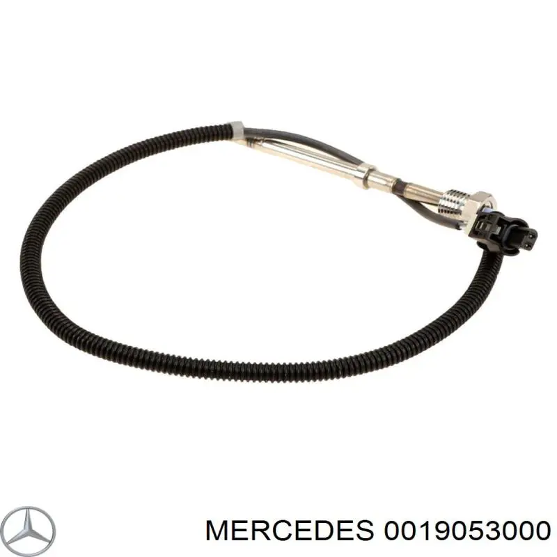 0019053000 Mercedes sensor de temperatura dos gases de escape (ge, antes de filtro de partículas diesel)