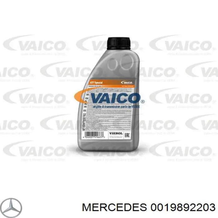  Трансмиссионное масло Mercedes (0019892203)