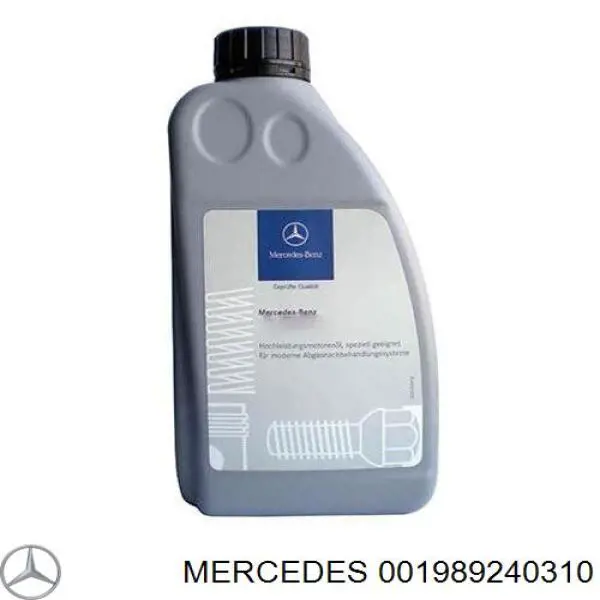 Líquido de dirección hidráulica 001989240310 Mercedes