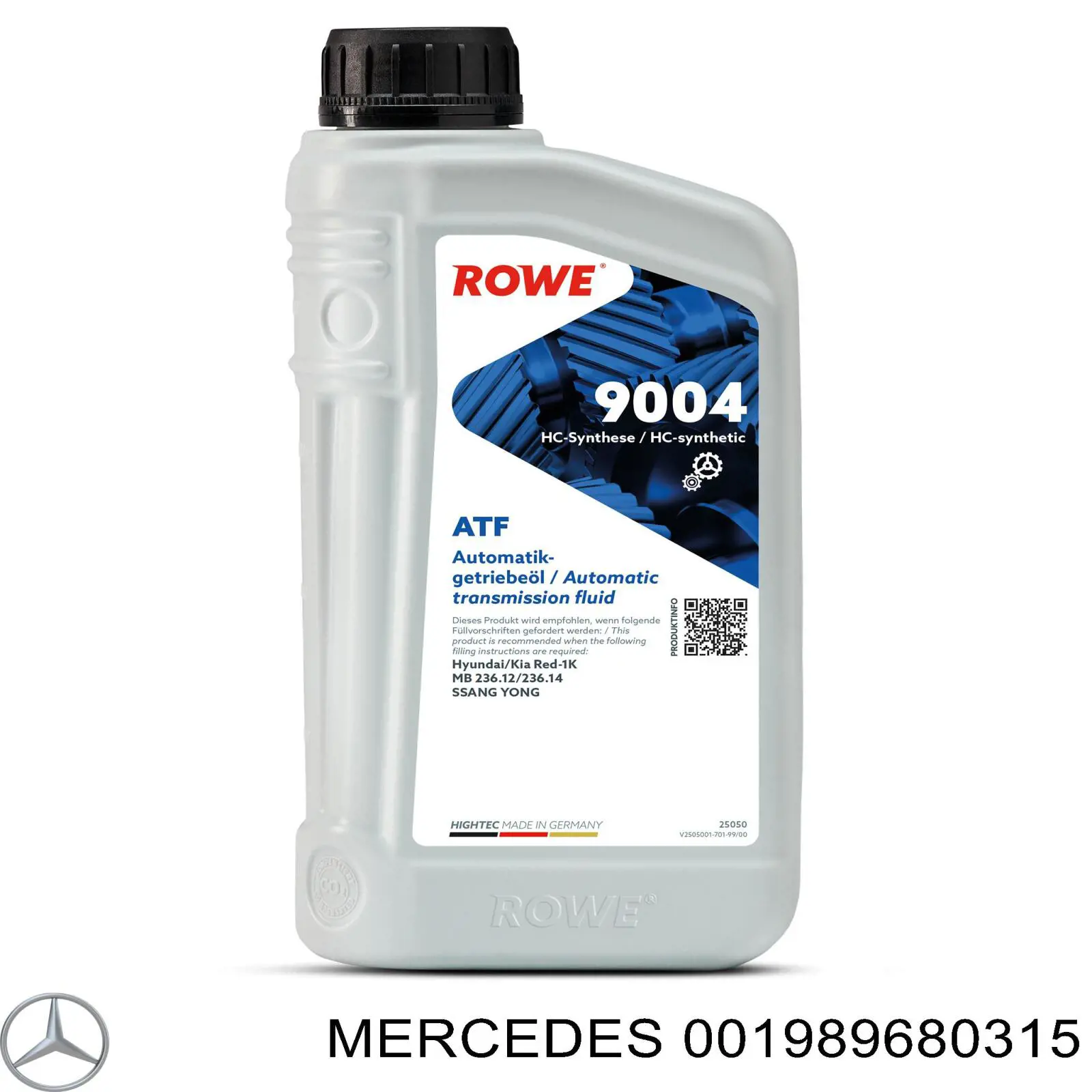 001989680315 Mercedes Масло в коробку передач