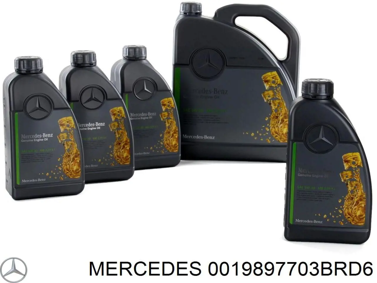 Купить 0019897703BRD6 Mercedes Масло АКПП