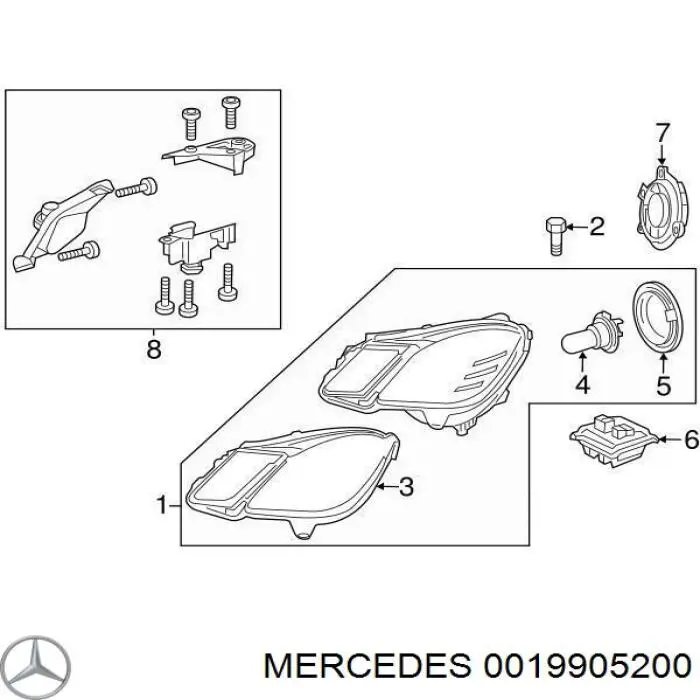  0019905200 Mercedes