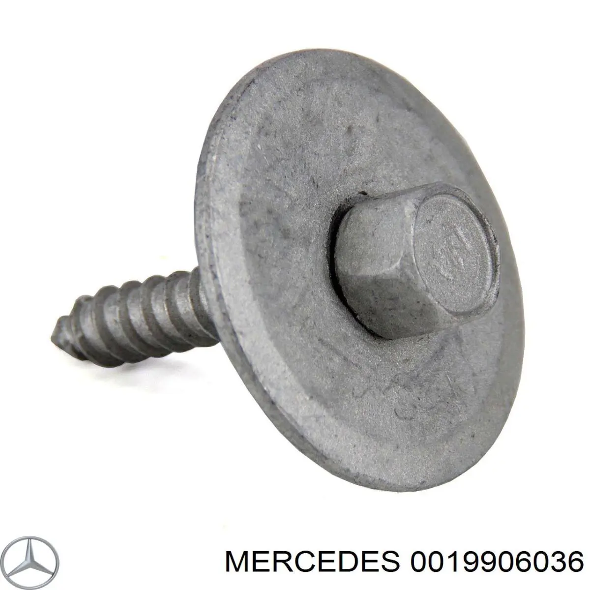 0019906036 Mercedes Proteção de motor, de panela (da seção de motor)