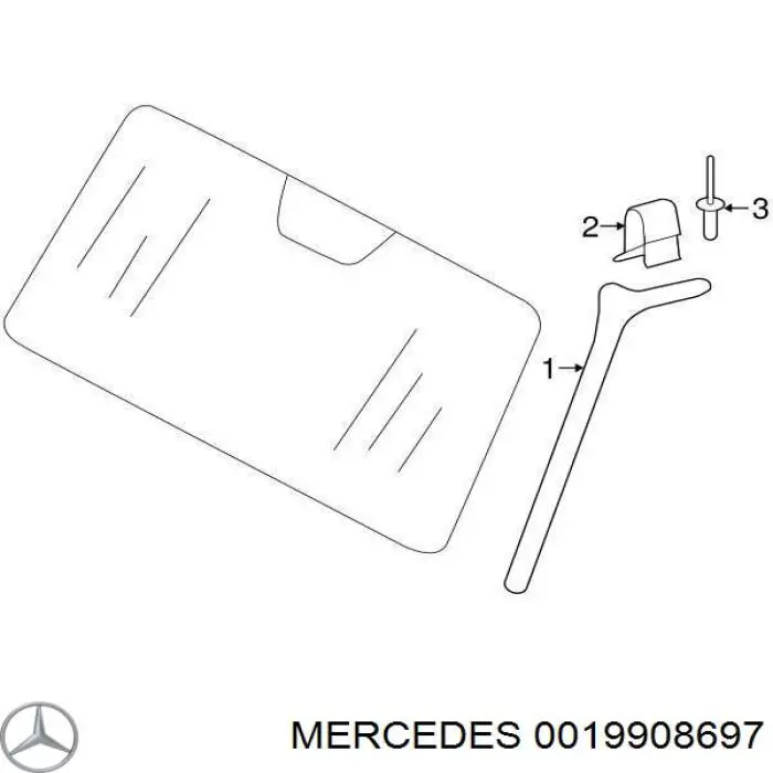  0019908697 Mercedes