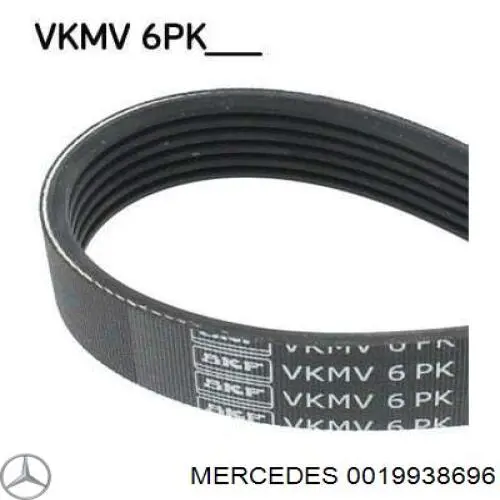 0019938696 Mercedes ремень генератора