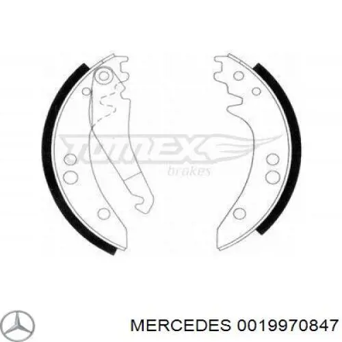 Сальник коленвала двигателя передний 0019970847 Mercedes