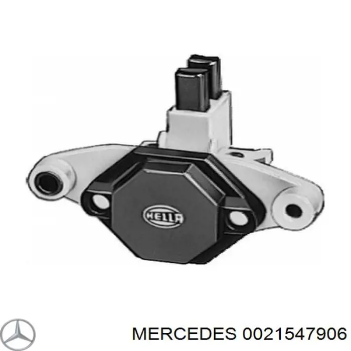0021547906 Mercedes реле-регулятор генератора (реле зарядки)