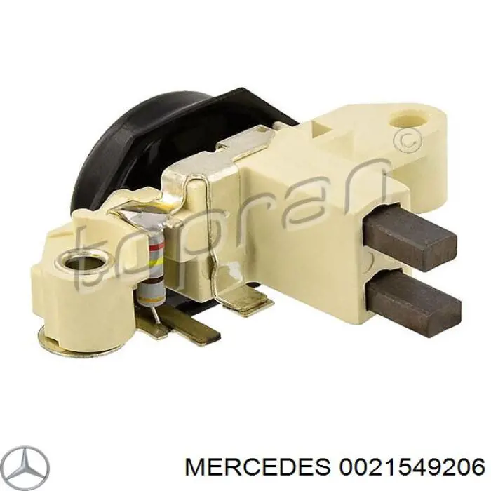 0021549206 Mercedes реле-регулятор генератора (реле зарядки)