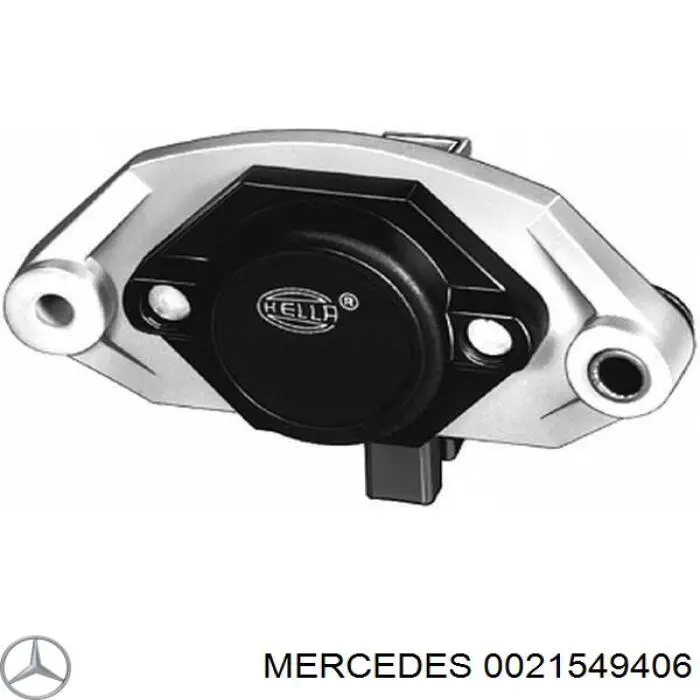 0021549406 Mercedes реле-регулятор генератора (реле зарядки)