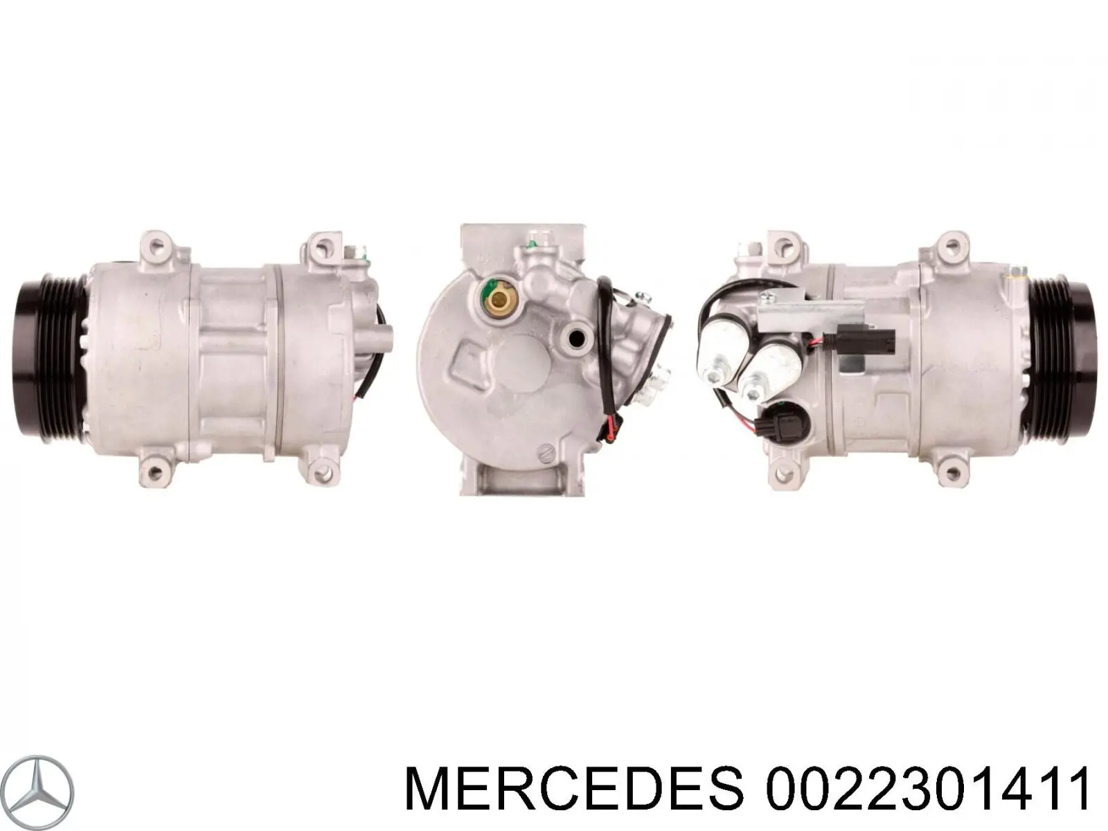 Купить 0022301411 Mercedes Компрессор климатической установки