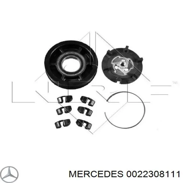 Компрессор кондиционера 0022308111 Mercedes