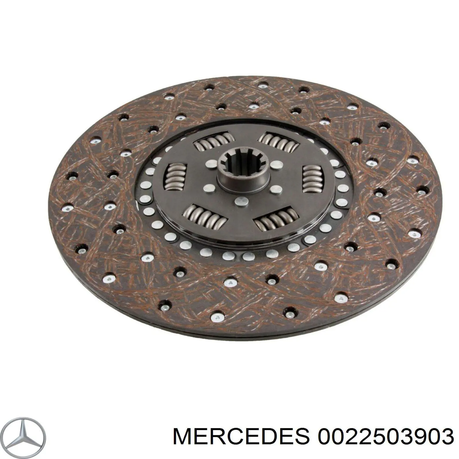 Диск сцепления 0022503903 Mercedes