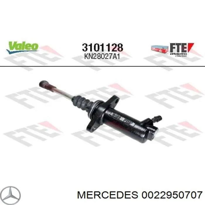 A0022950707 Mercedes 