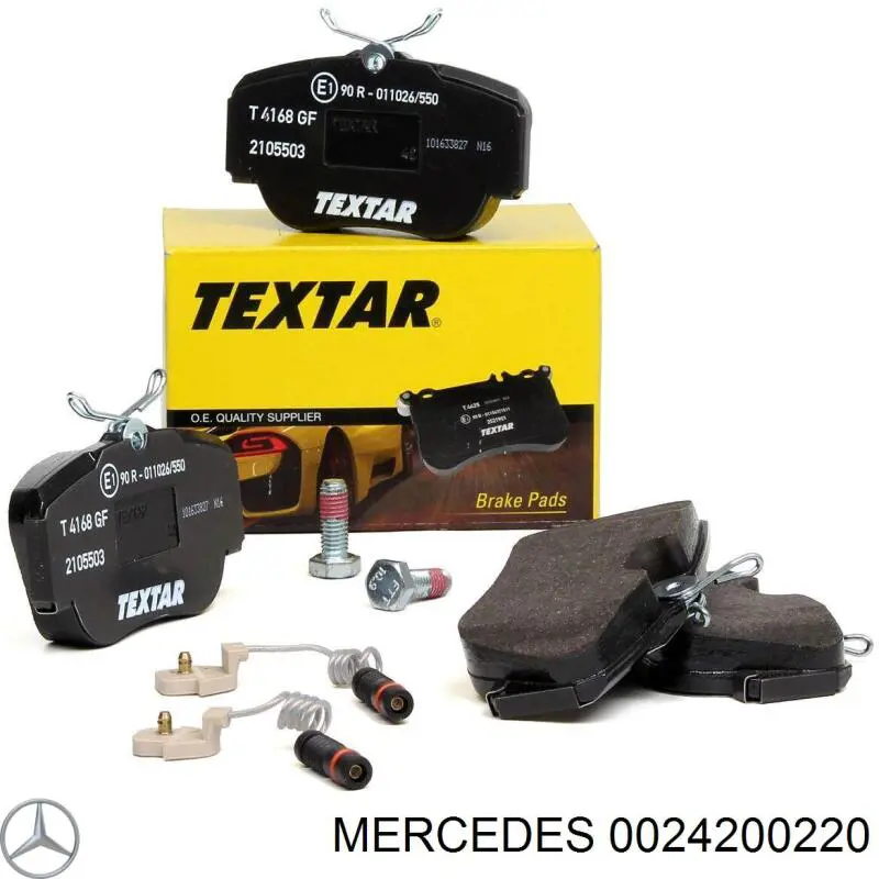 Купить 0024200220 Mercedes Колодки тормозные