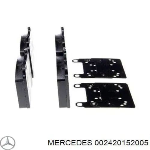 Купить 002420152005 Mercedes Колодки тормозные