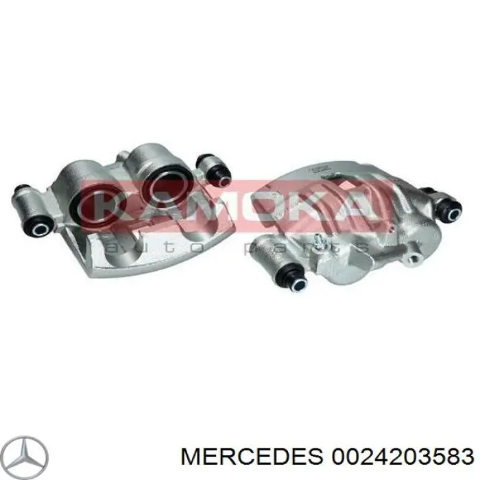 Купить 0024203583 Mercedes Суппорт задний правый