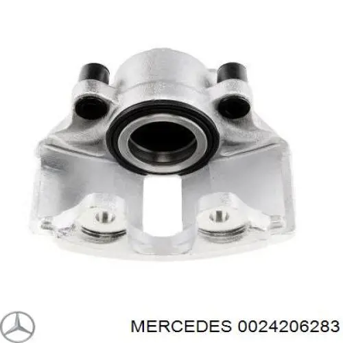 0024206283 Mercedes suporte do freio dianteiro direito