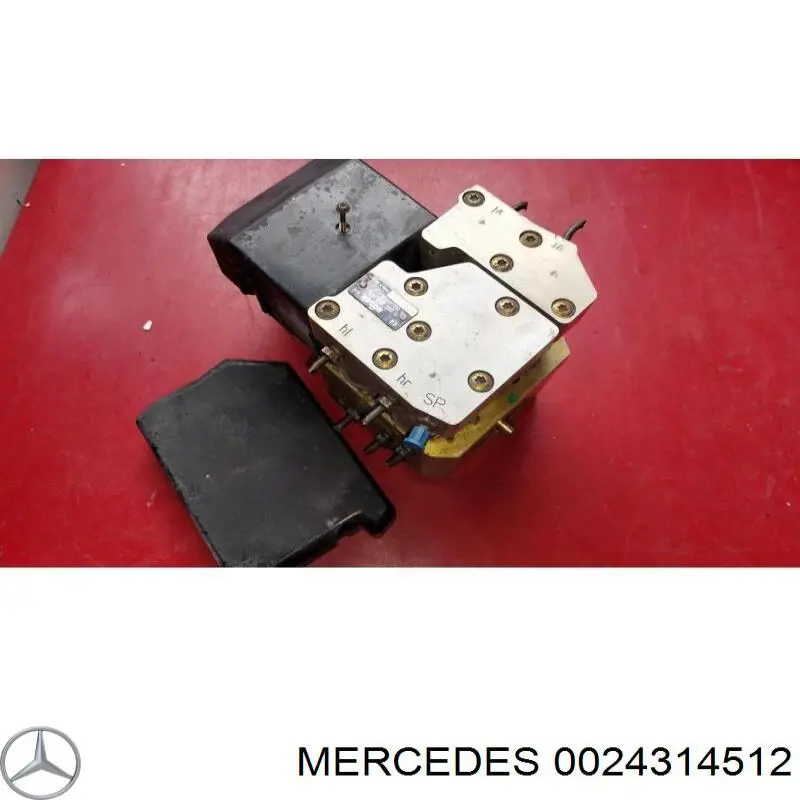 0024314512 Mercedes блок управления абс (abs гидравлический)
