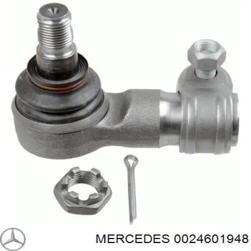 Наконечник поперечной рулевой тяги 0024601948 Mercedes