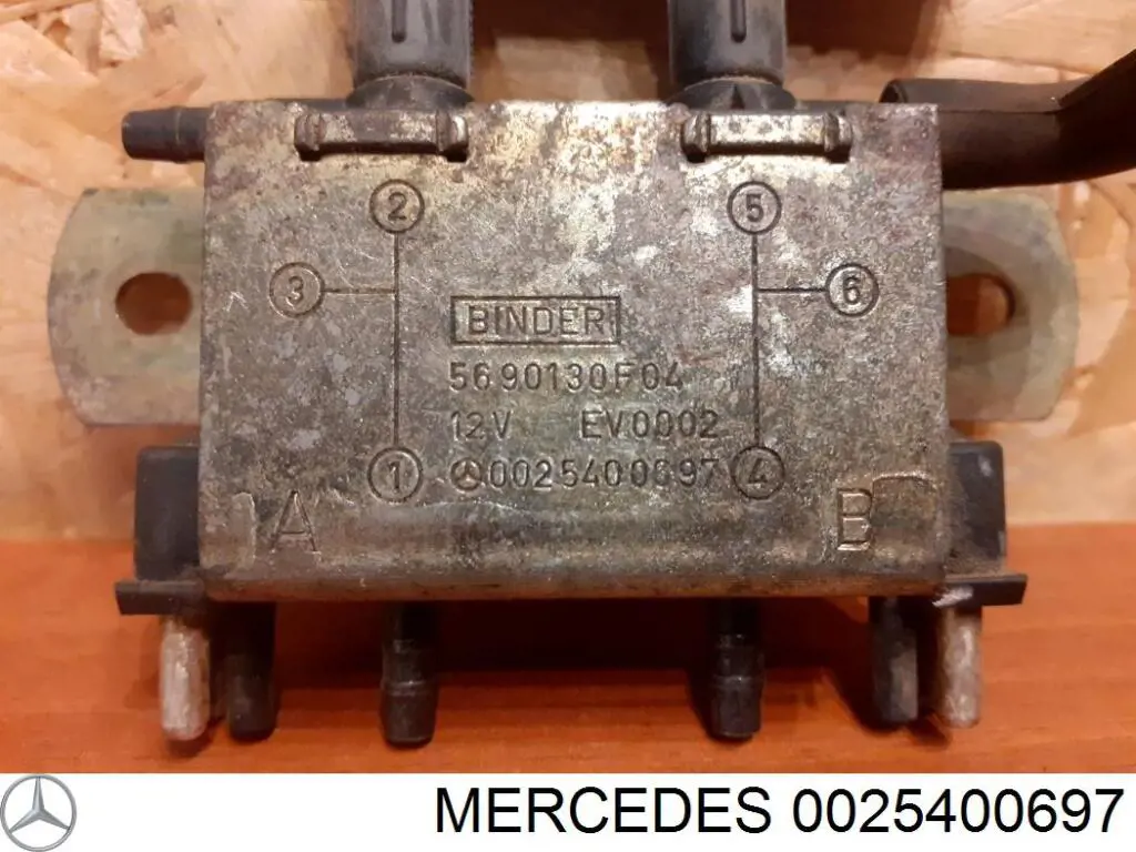 Клапан продувки катализатора Mercedes 0025400697 цена, от 6.33 USD