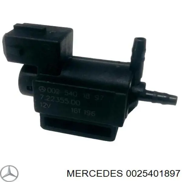 0025401897 Mercedes Переключающий клапан регулятора заслонок впускного коллектора