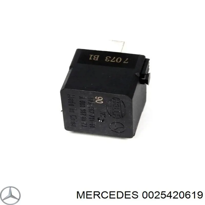 0025420619 Mercedes реле вентилятора